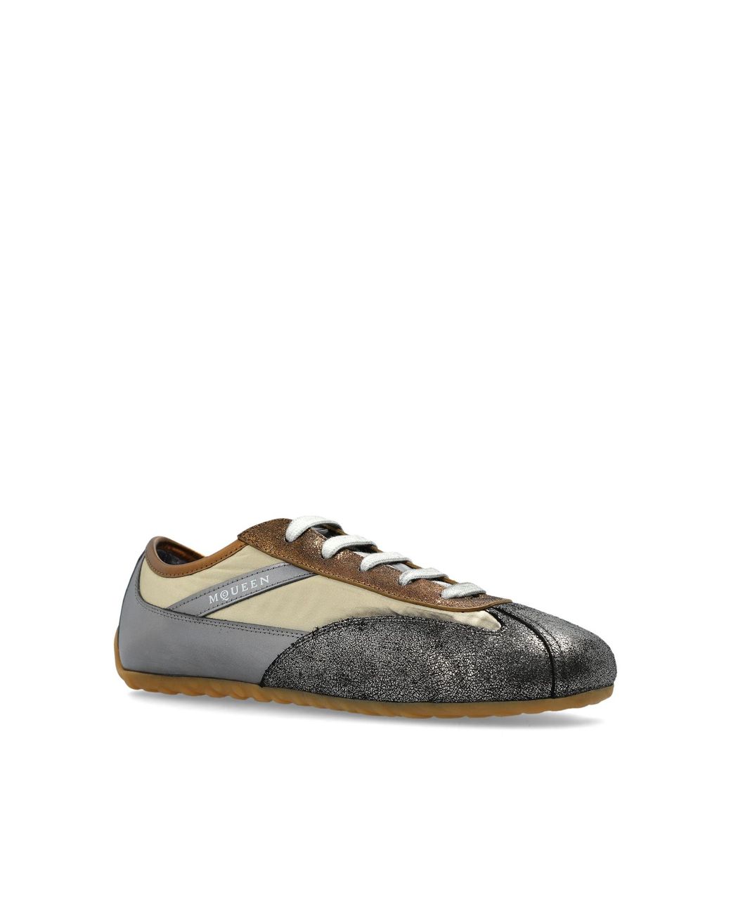 McQueen Brown Sport Shoes 'Boxe'