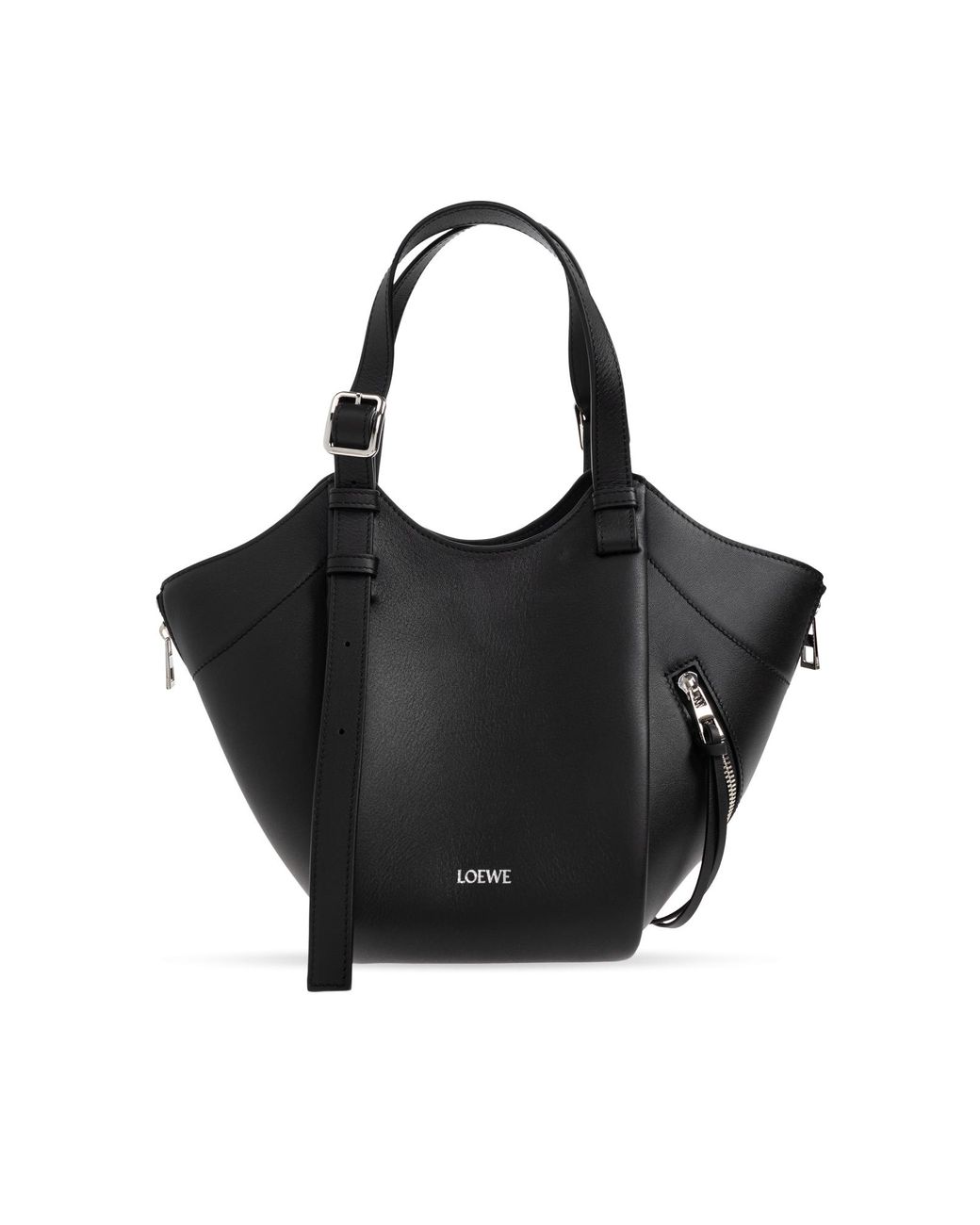 Loewe Gray 'Hammock Flip Medium' Shoulder Bag