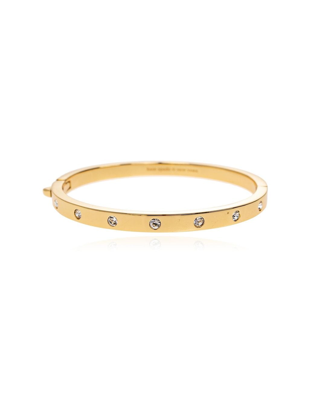Kate Spade Metallic Crystal-Embellished Bangle Bracelet