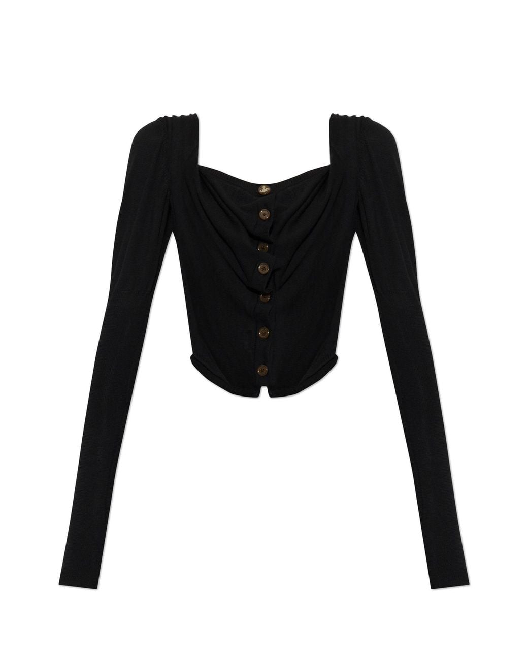 Vivienne Westwood Black Wool Cardigan 'Bea'