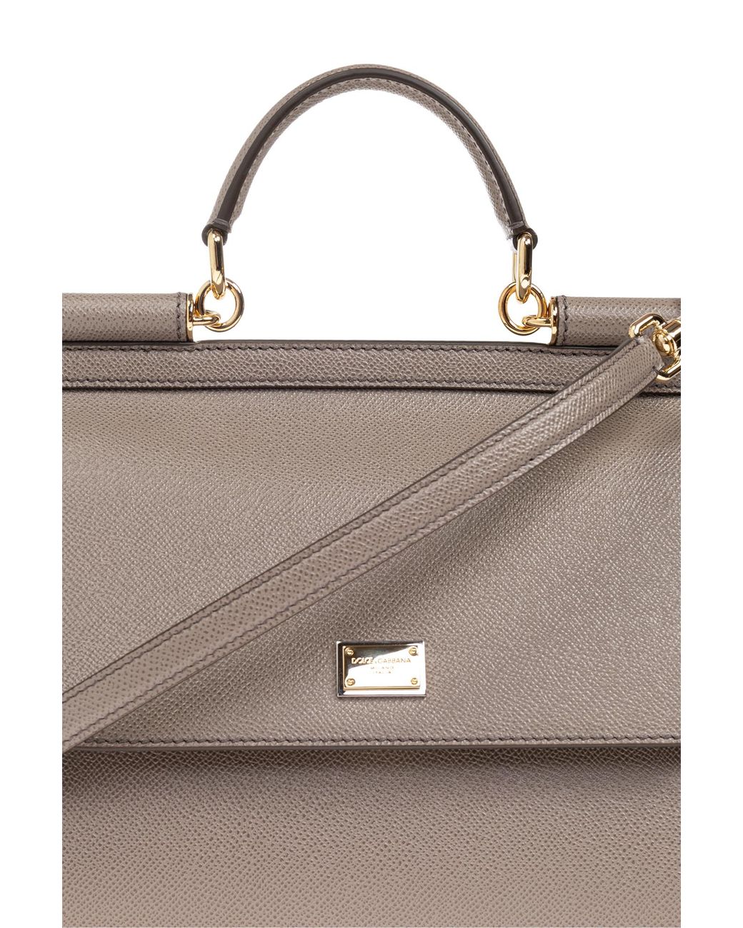 Dolce & Gabbana Black Handbag "Sicily Large"
