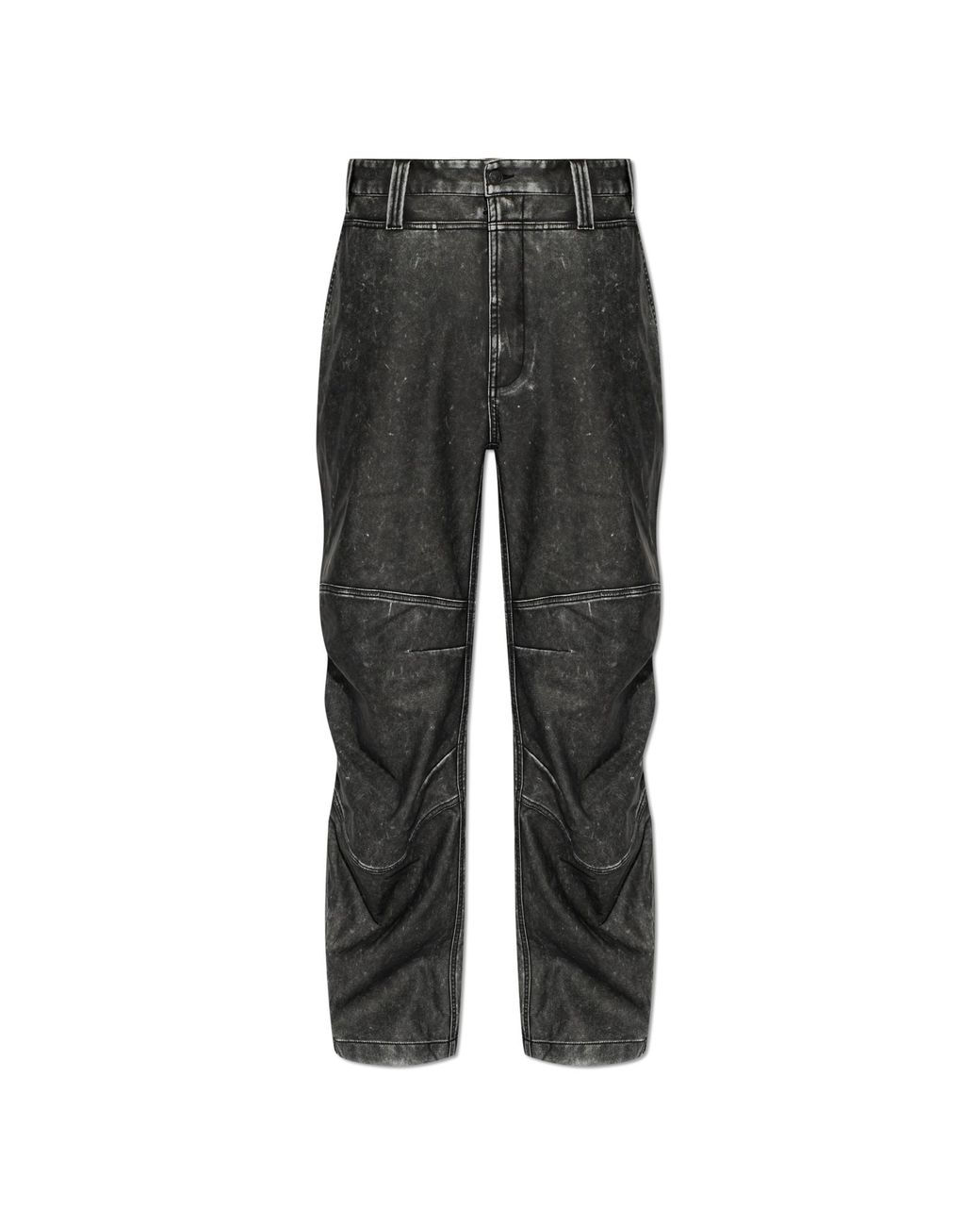 DIESEL Black Trousers 'P-Delly-Njcj' for men