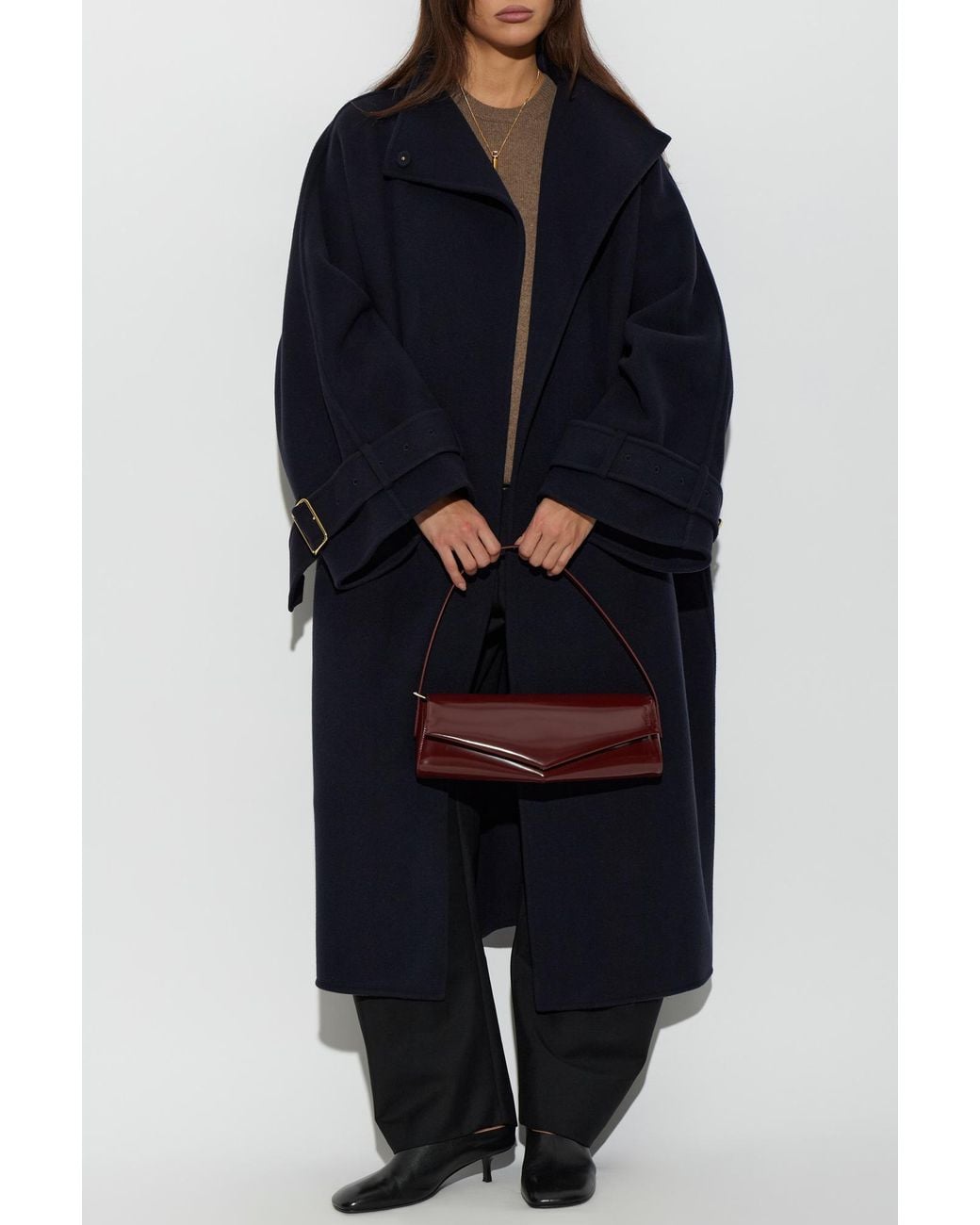DARKPARK Blue Oversize 'Alba' Coat