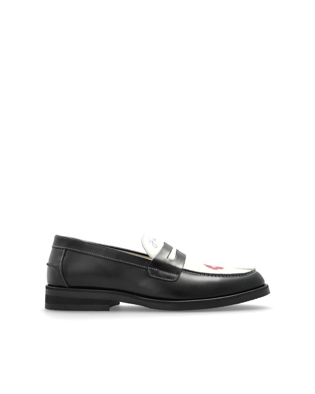 Duke & Dexter Black "Wilde" Loafers for men