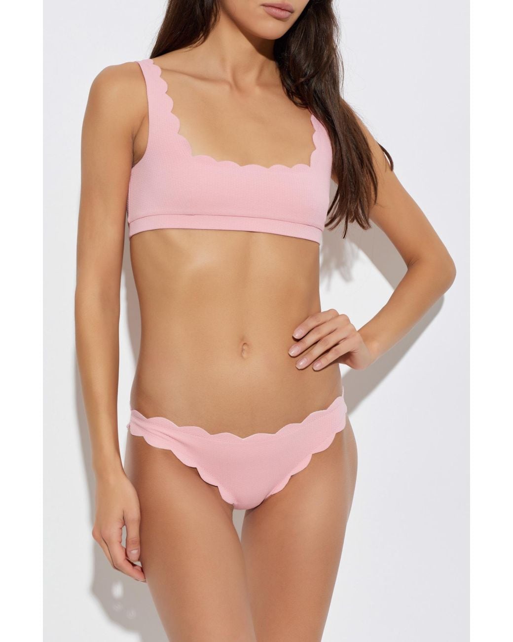 Marysia Swim Pink Bottom Of The 'Antibes' Swimsuit
