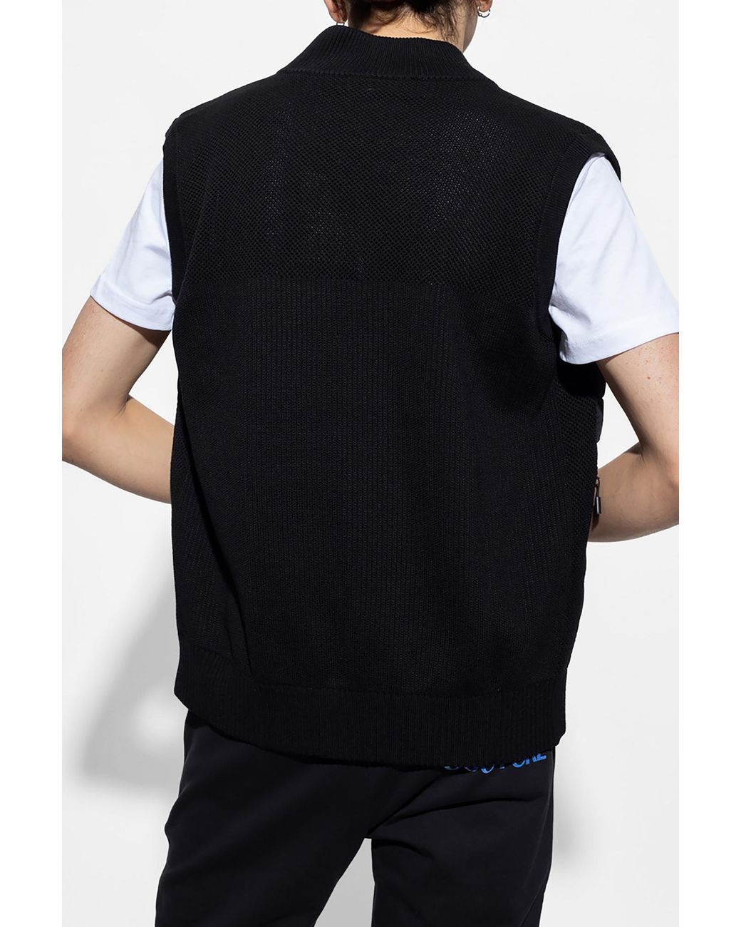 Canada Goose Blue Quilted Vest for men