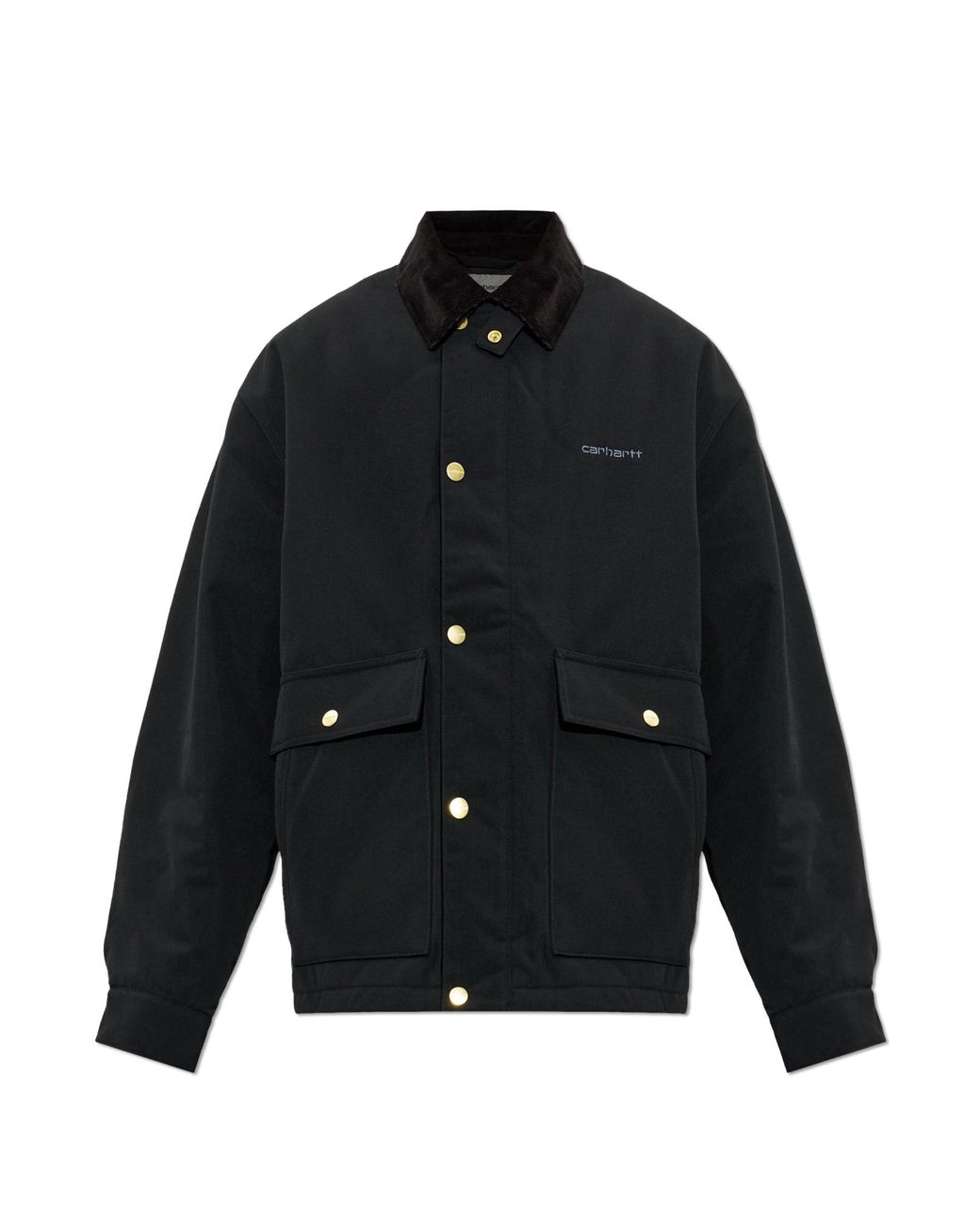 Carhartt Black Insulated Jacket "Quentin" for men