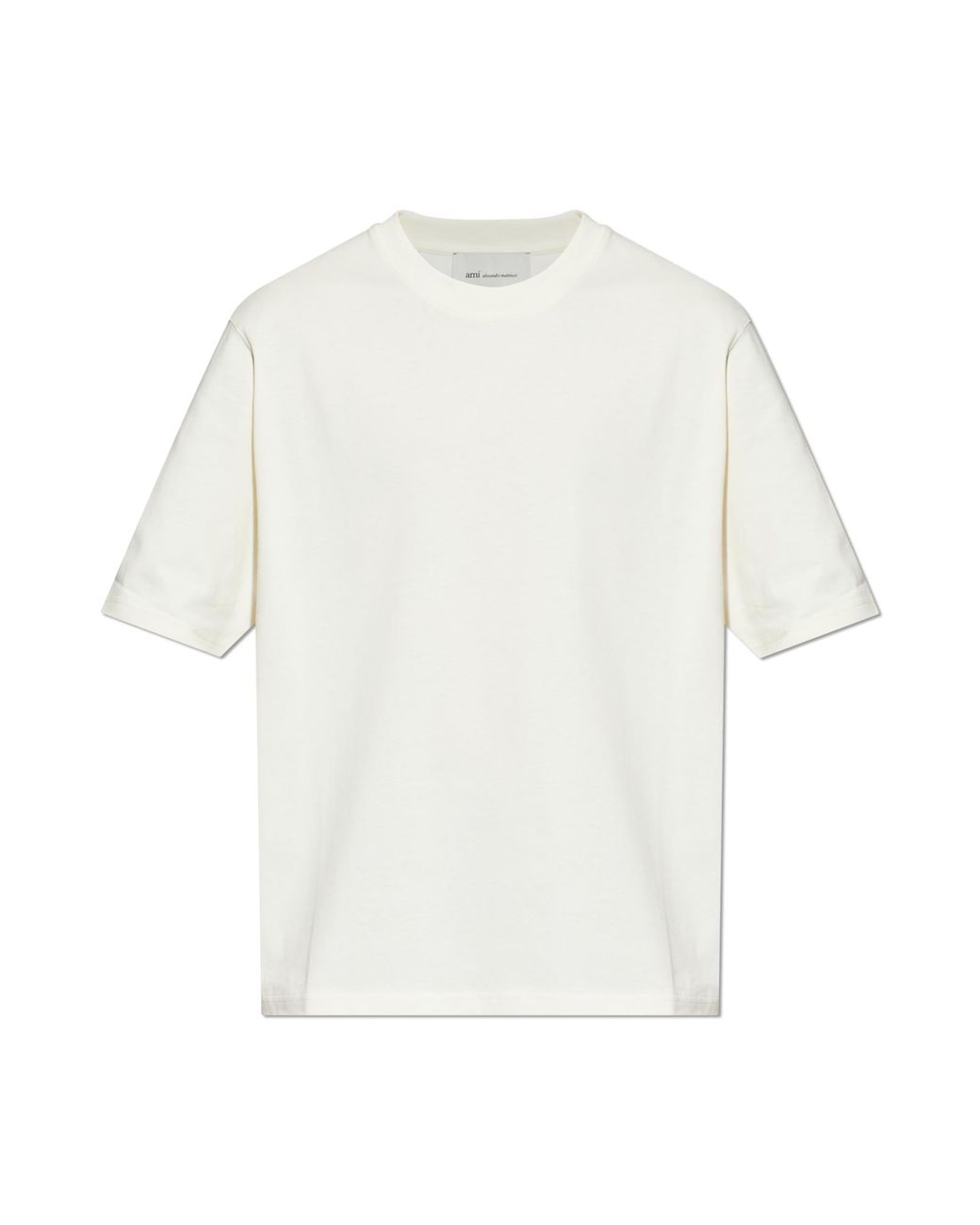 AMI White 'Oversize' T-Shirt for men