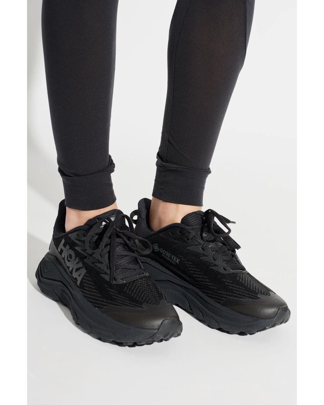 Hoka One One Black 'Challenger 8 Gtx' Sports Shoes
