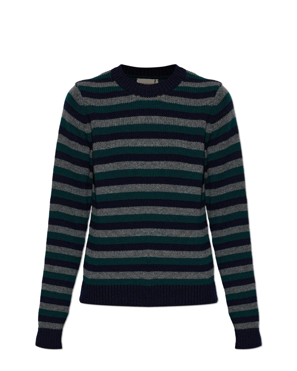&Daughter Green Wool Sweater 'Rosha Shrunken'