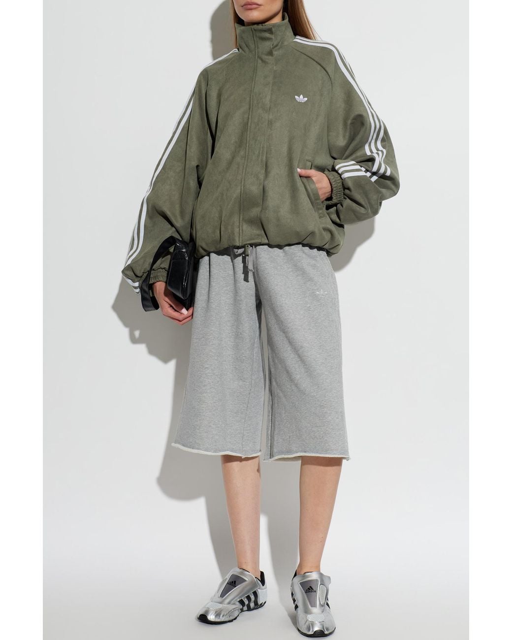 Adidas Originals Green Logo Sweatshirt
