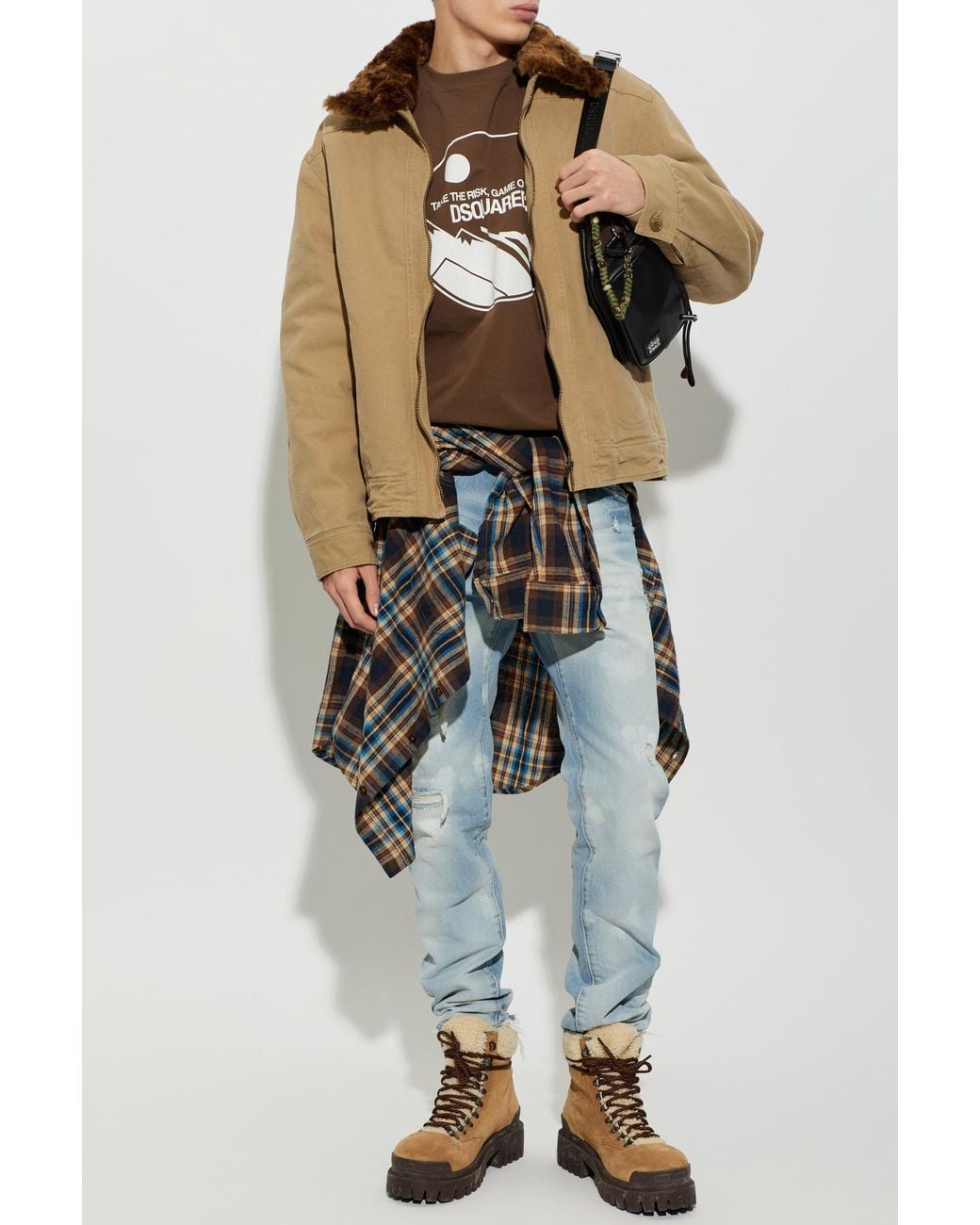 DSquared² Blue 'Teddy' Jeans for men