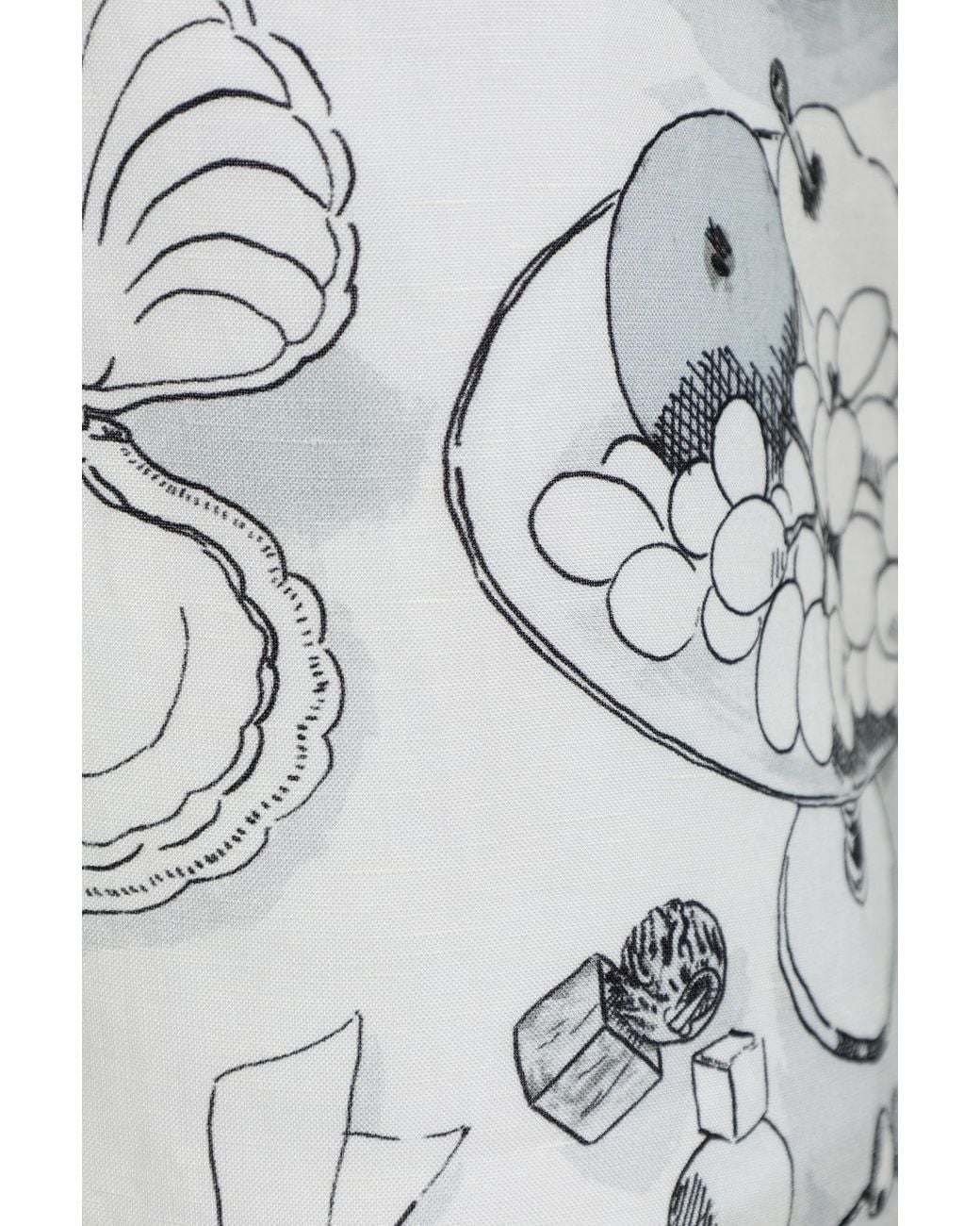 Jacquemus White Patterned Shorts for men