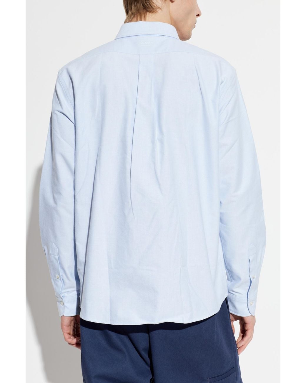 KENZO Red Shirt With Patch for men