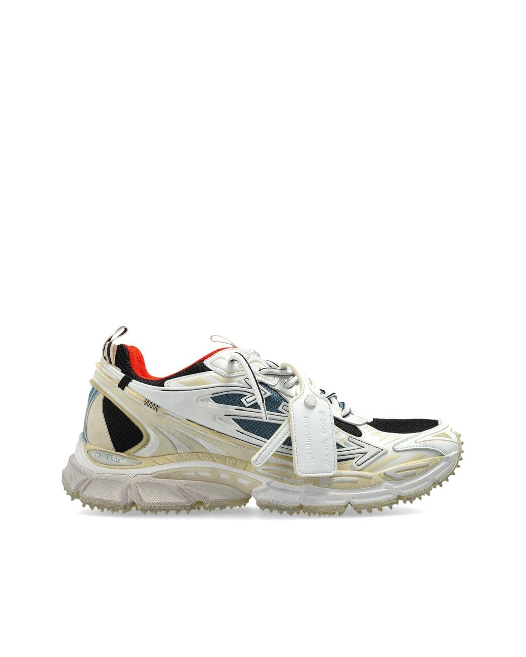 Off-White c/o Virgil Abloh White 'Ow Brb Worn Out' Sneakers for men