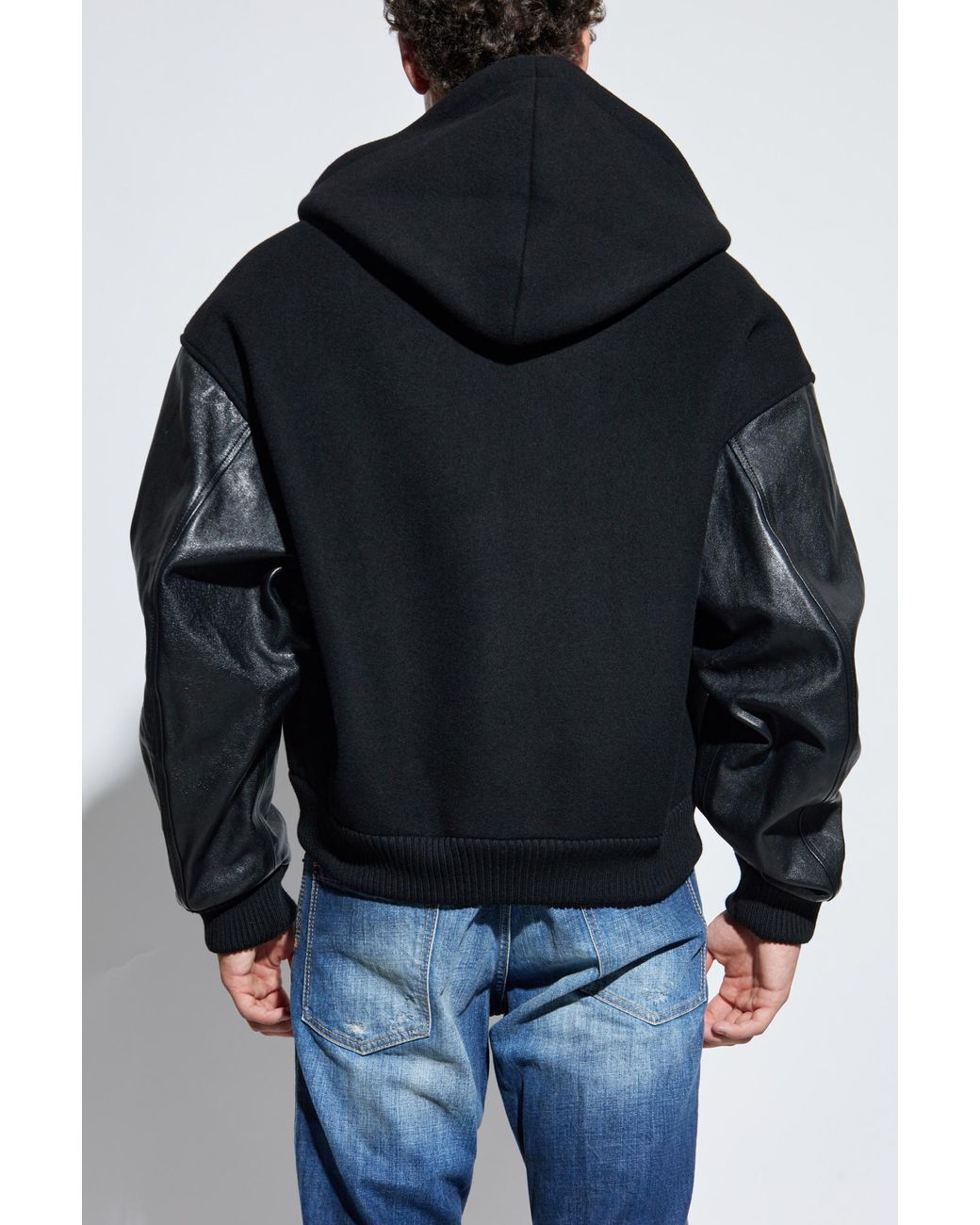 DSquared² Blue Wool Jacket for men