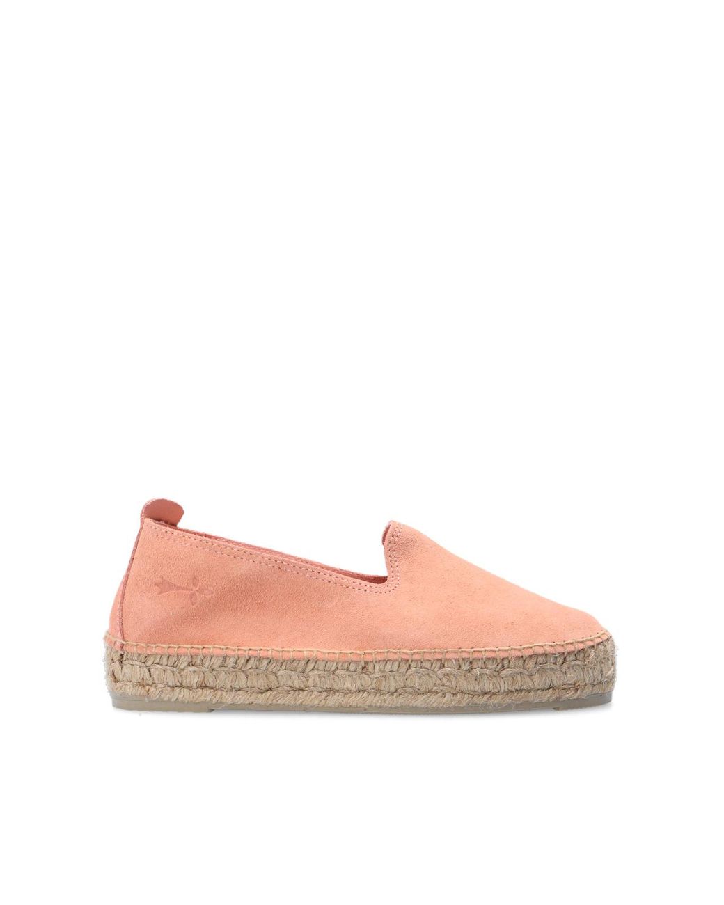 Manebí Pink 'Hamptons' Platform Espadrilles