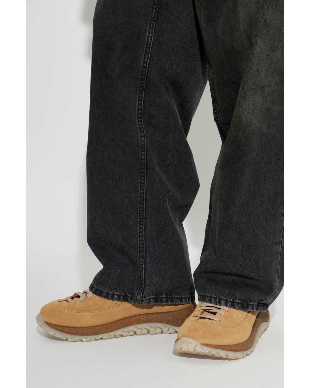 Birkenstock Brown Suede Mule Sneakers 'Uerzell' for men