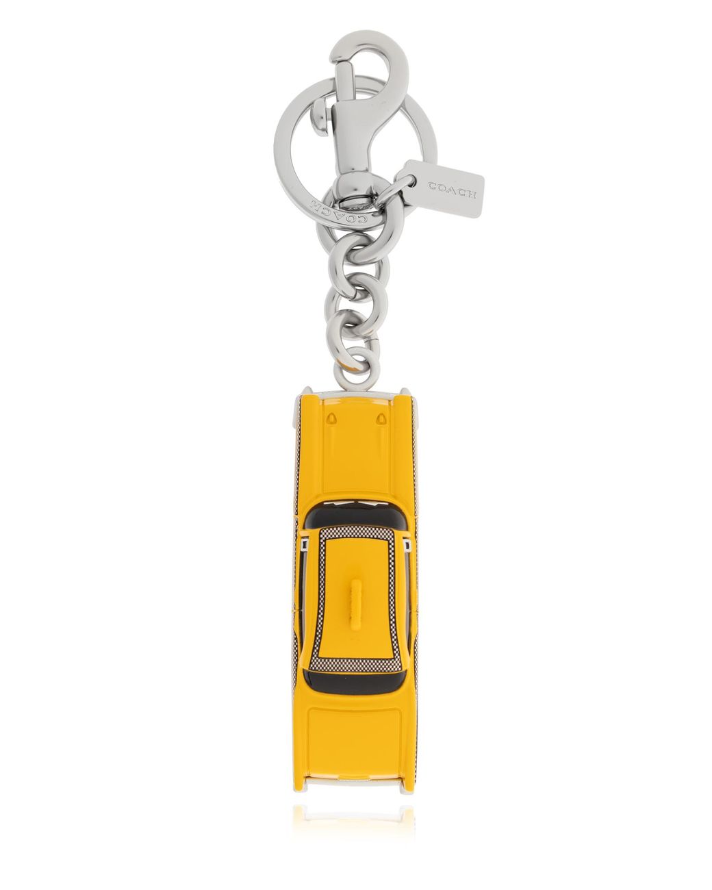COACH Metallic Keychain With Charm