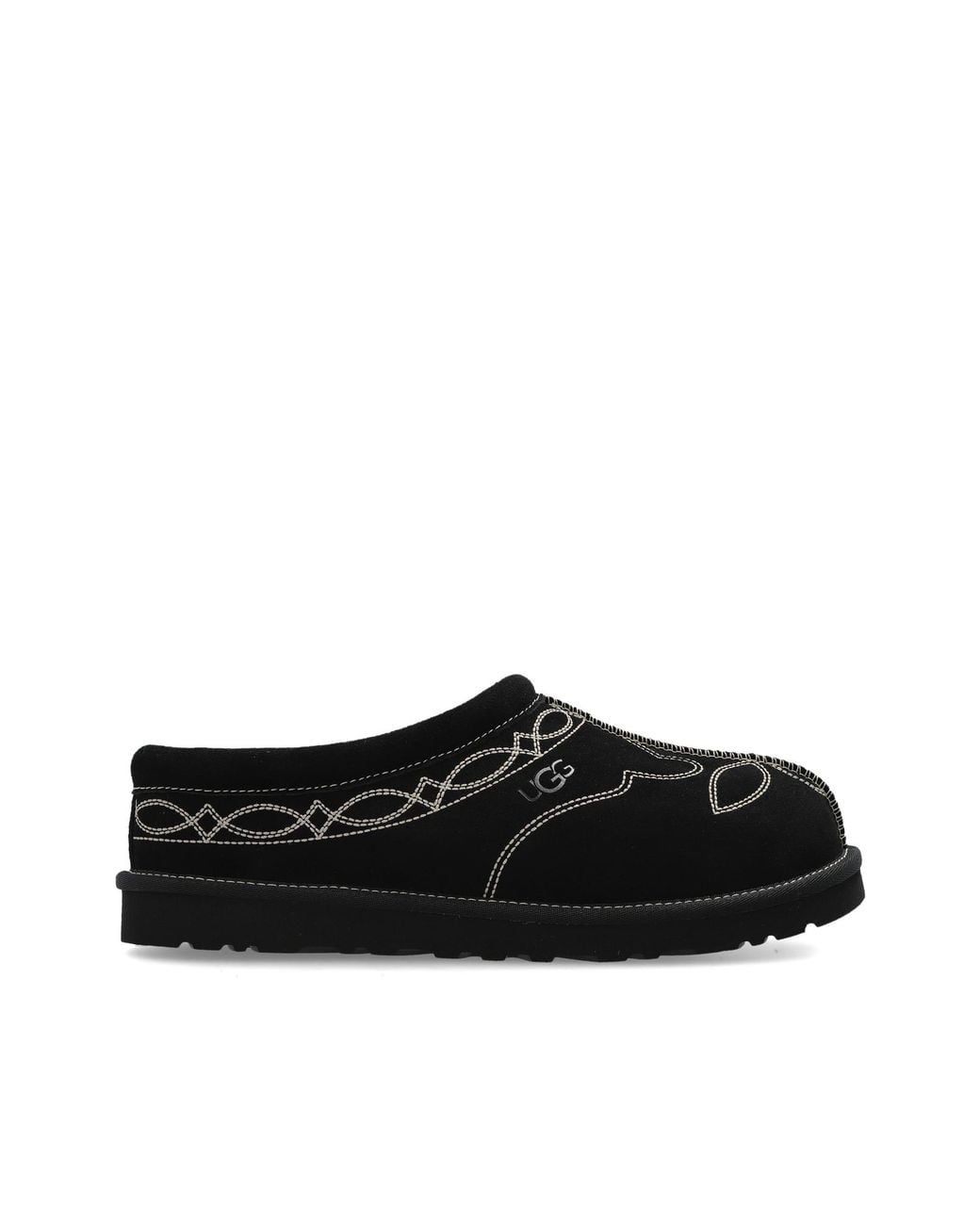 Ugg Black Leather Shoes 'Tasman Western' for men