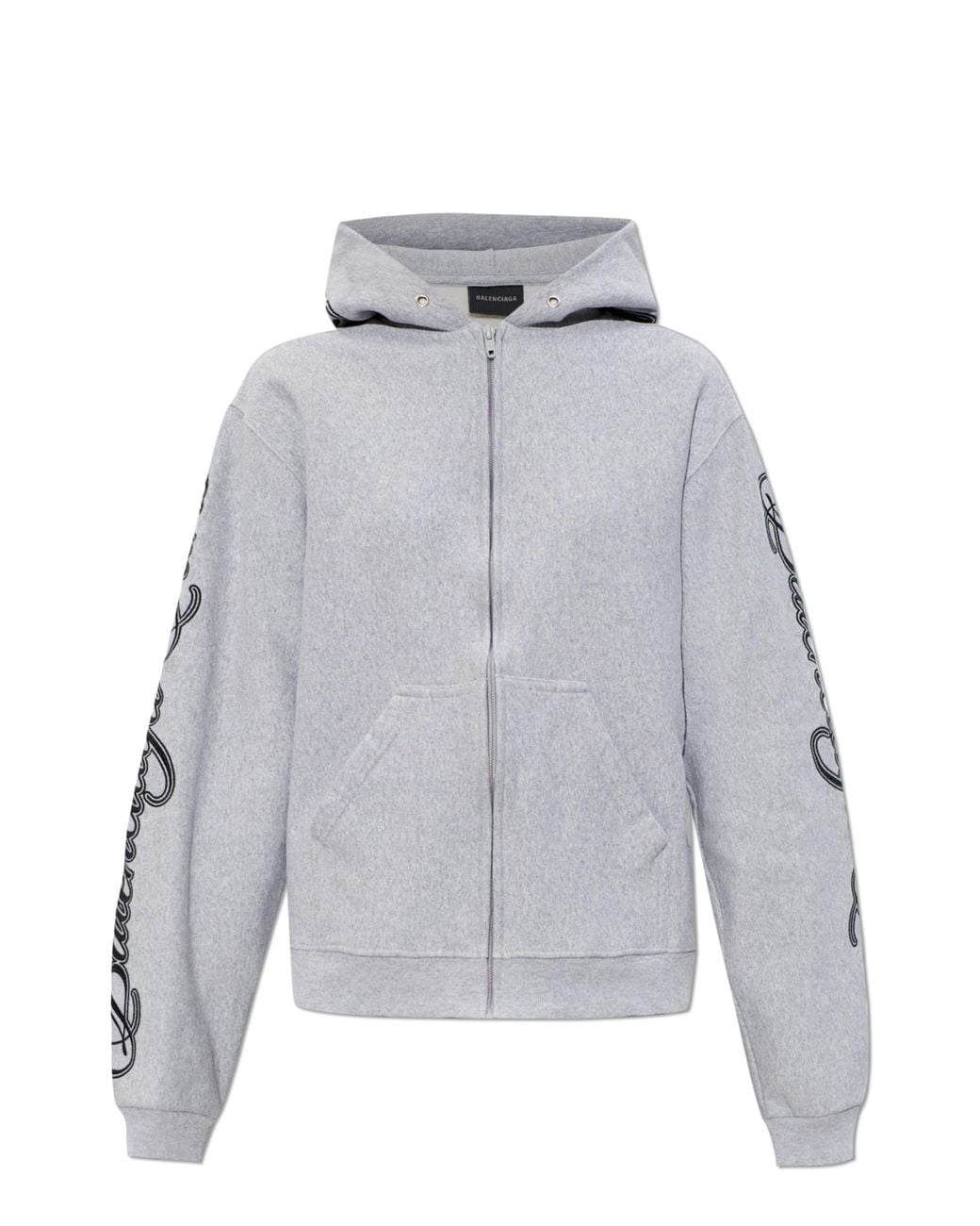 Balenciaga Gray Sweatshirt With Logo