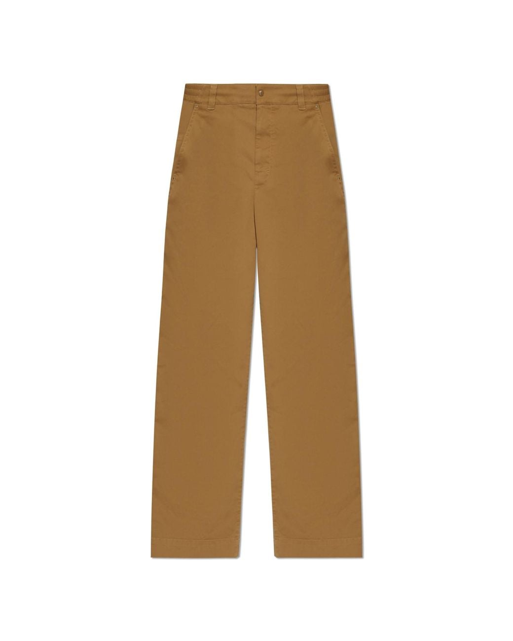 Moncler Natural Trousers With Logo for men