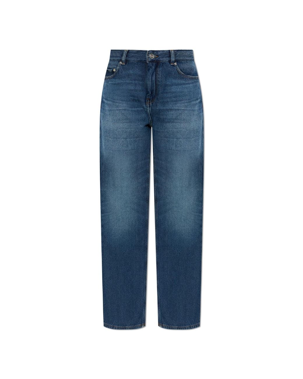 Ganni Blue 'Straight' Jeans