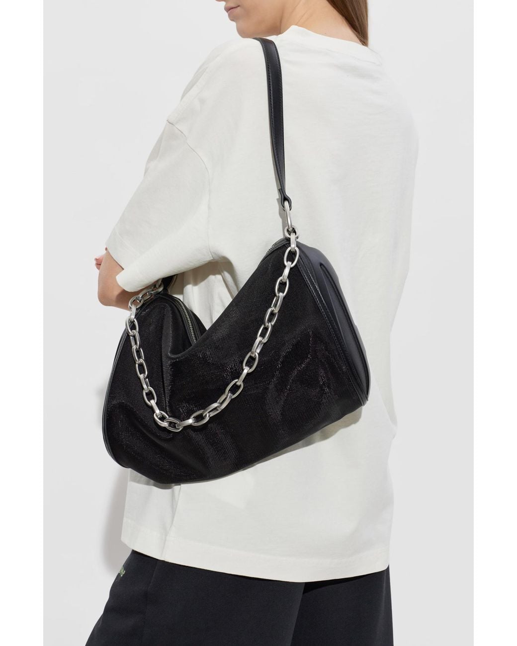 DIESEL Black Shoulder Bag 'Load-D'