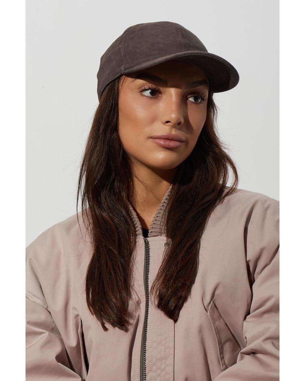 Rick Owens Brown Cap With Visor