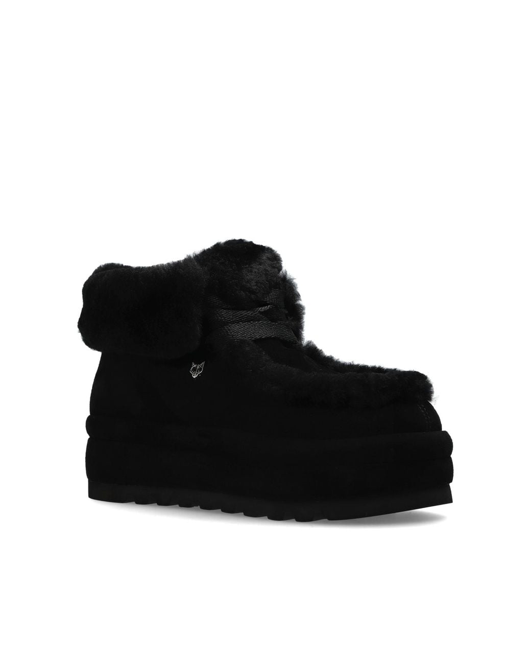Naked Wolfe Blue 'Bambi' Platform Snow Boots