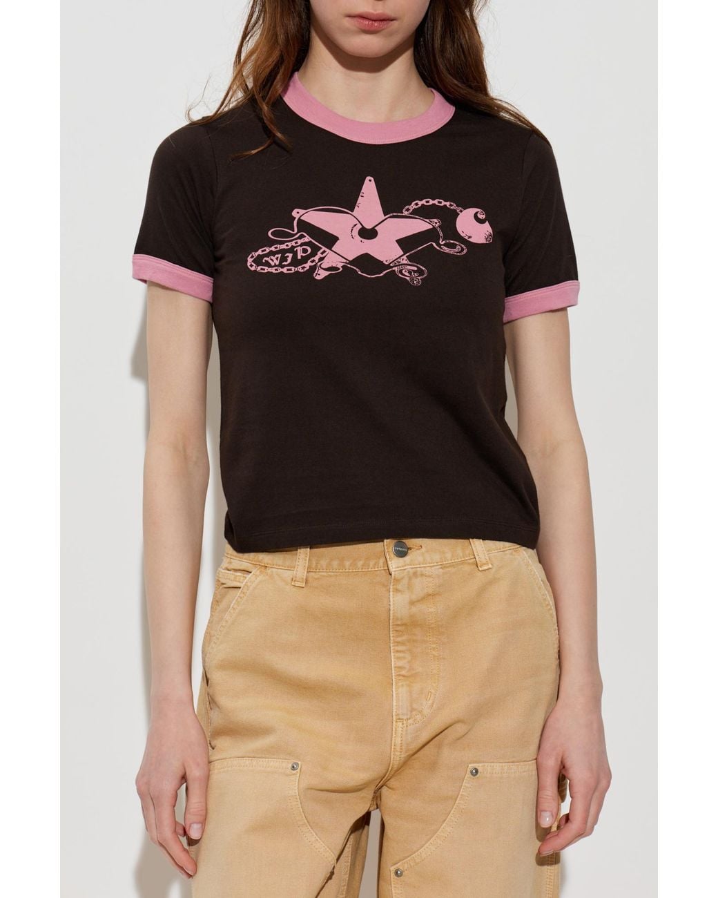 Carhartt Black Outlaw Star Ringer T-Shirt