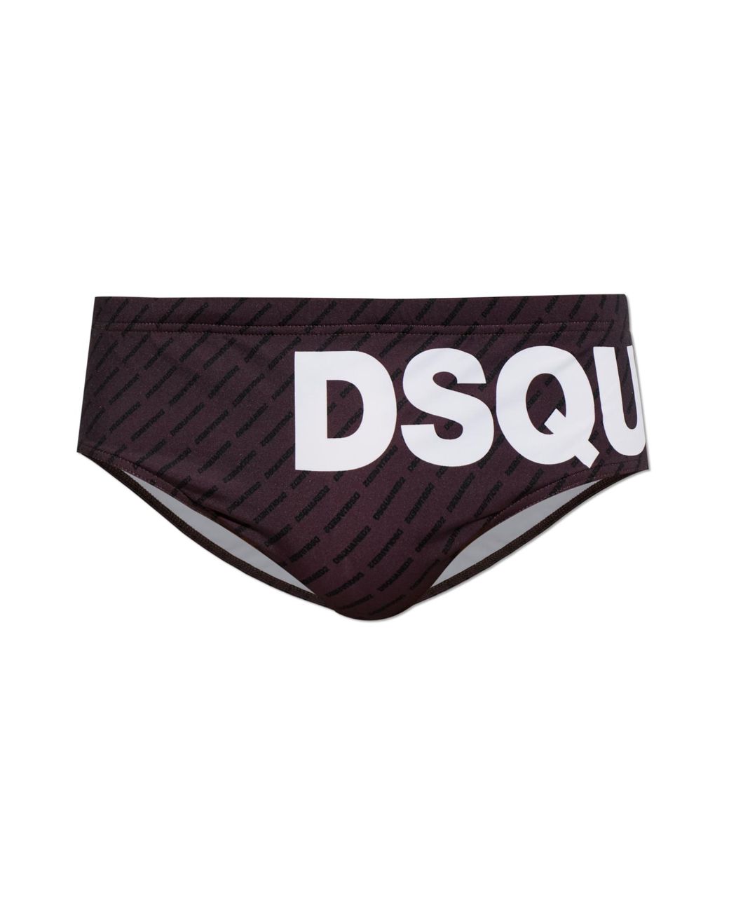 DSquared² Blue Monogram Swim Briefs for men