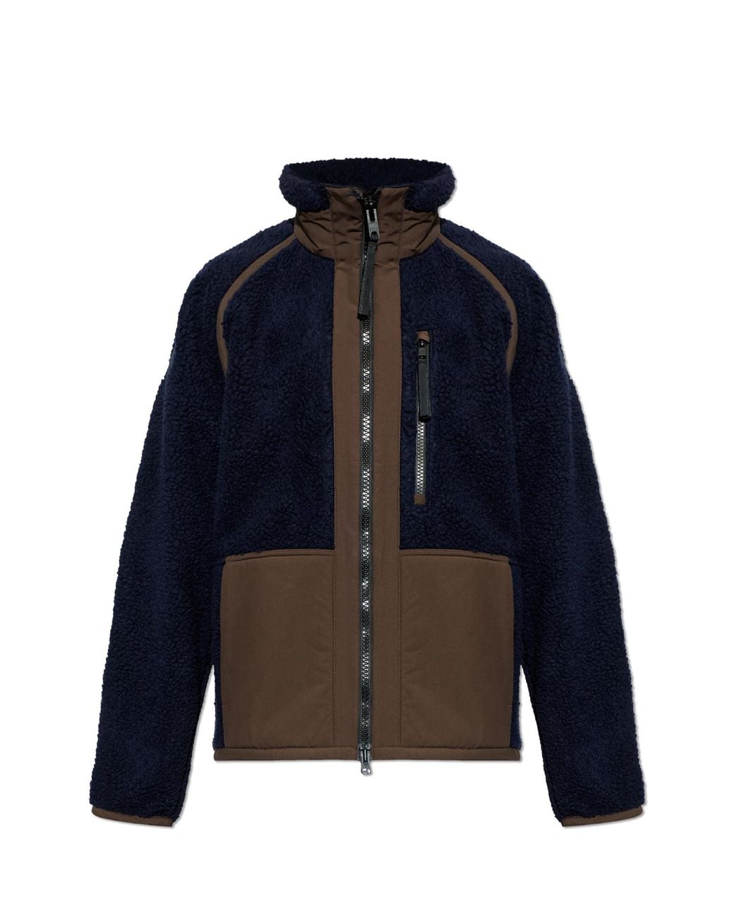 Canada Goose Blue Insulated Jacket 'Westport Fleece' for men