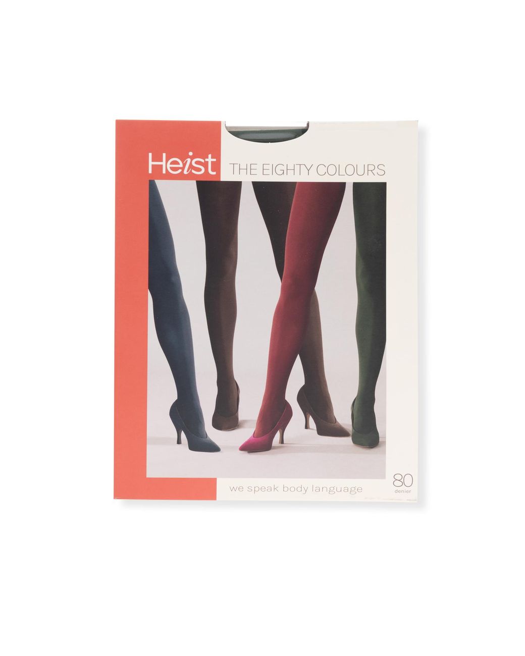 Heist Studios White Tights "The Eighty Colours"