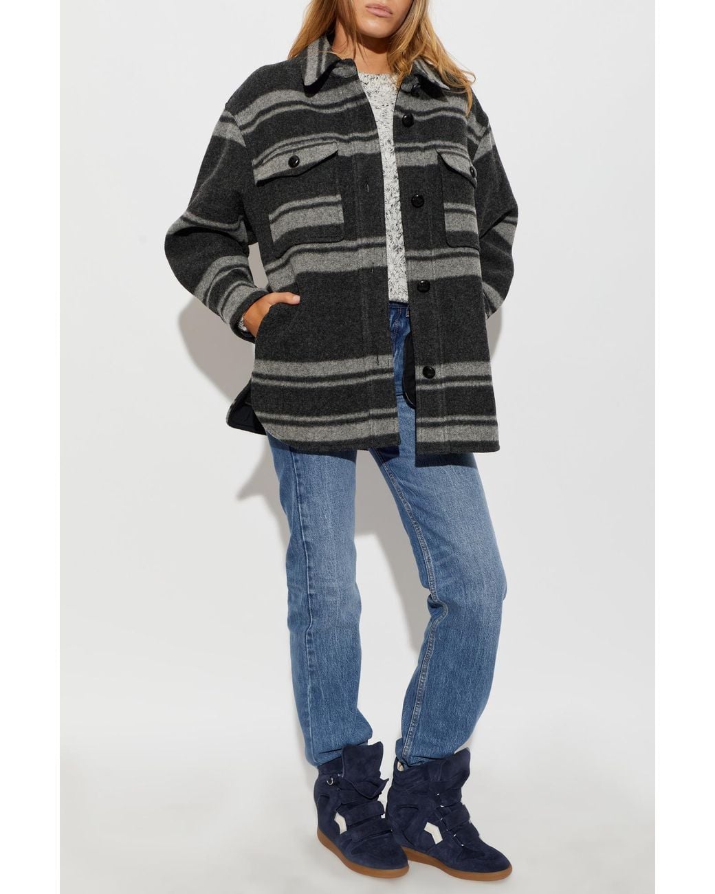 Isabel Marant Black "Harveli" Shirt