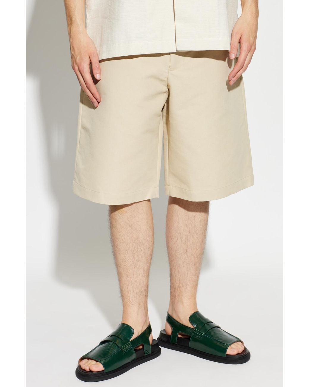 Jacquemus Natural 'Camargue' Shorts for men