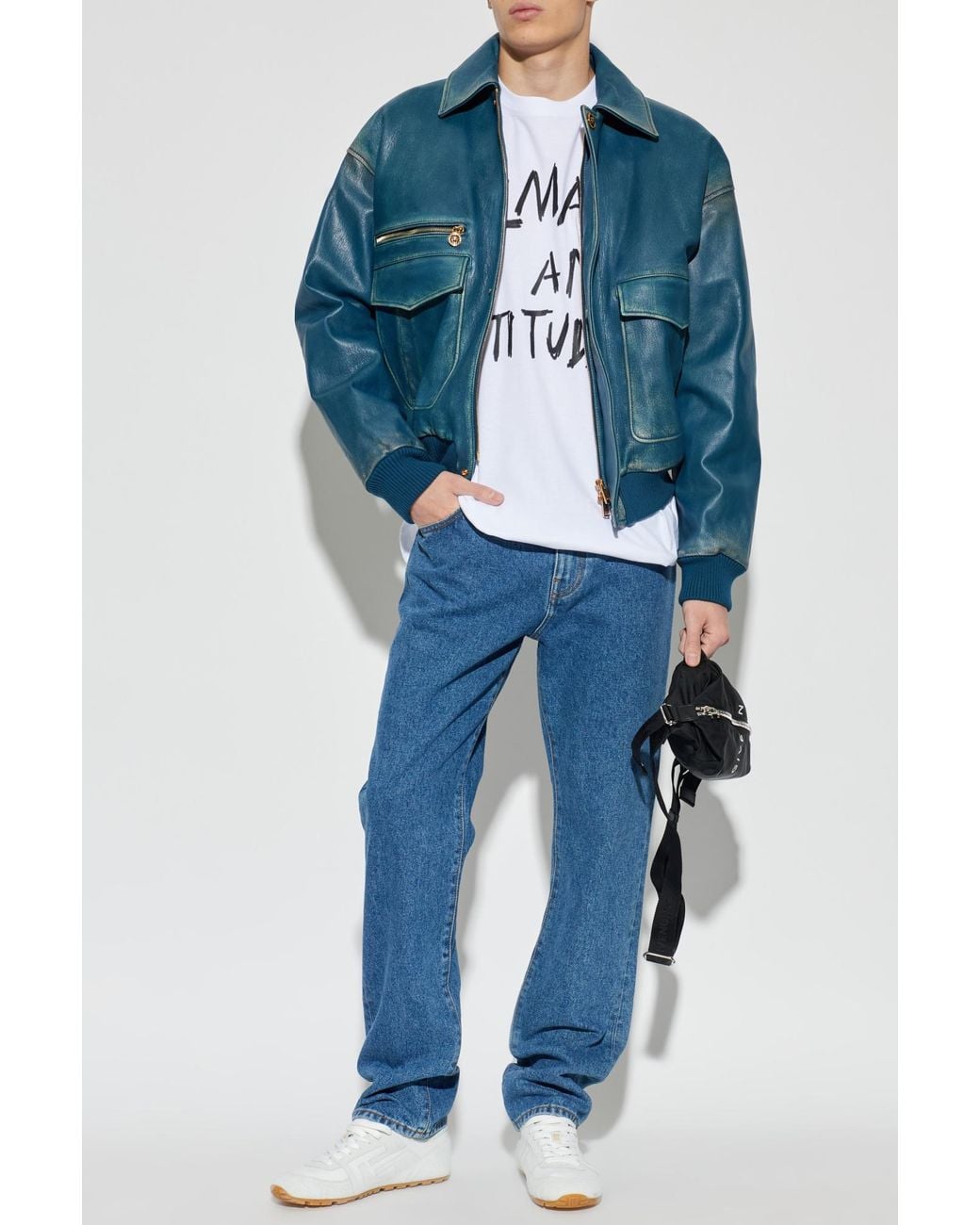 Balmain Blue Jeans With Slightly Tapered Legs for men