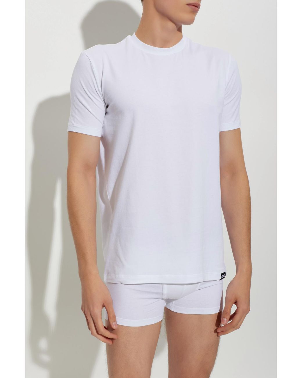 DSquared² White Lingerie T-Shirt for men