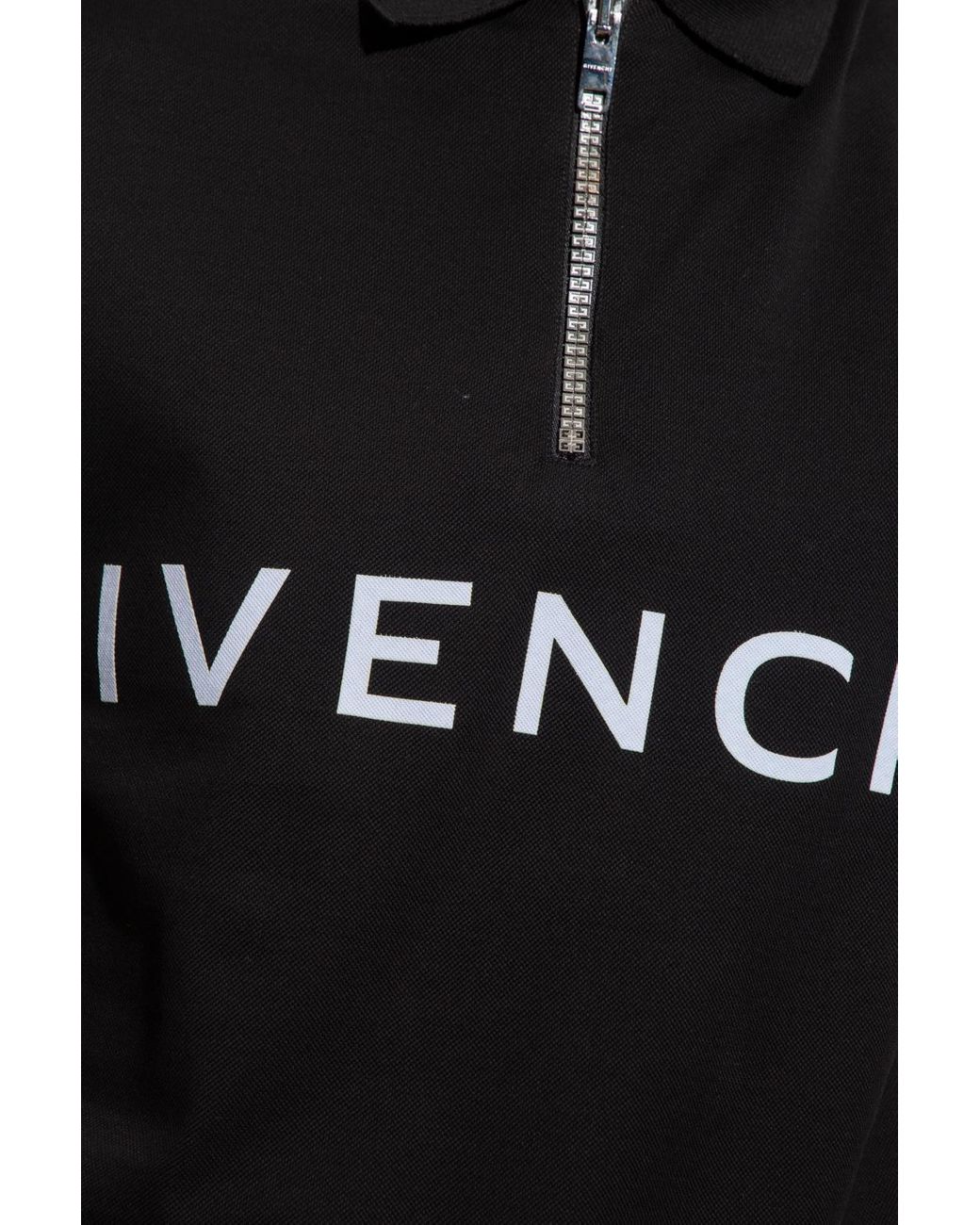 Givenchy Polo Shirt With Logo in Black for Men Lyst Canada