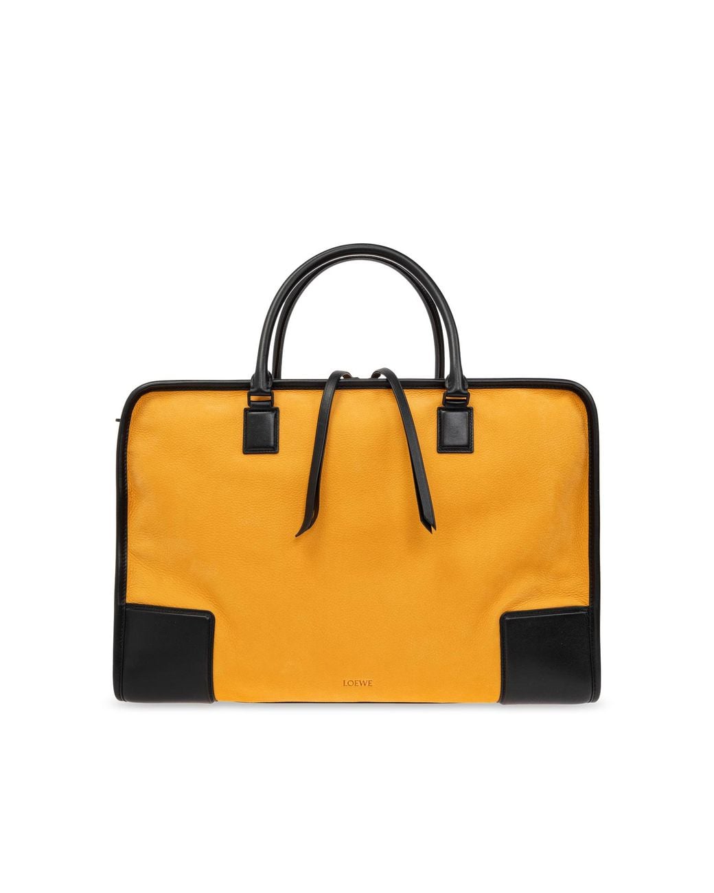 Loewe Orange 'Amazona 180 Large' Holdall for men