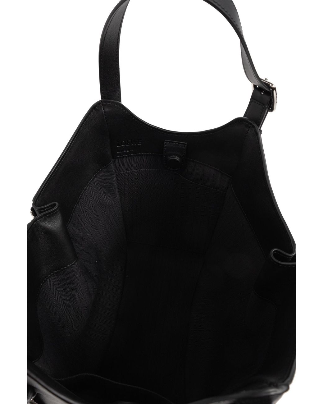 Loewe Gray 'Hammock Flip Medium' Shoulder Bag