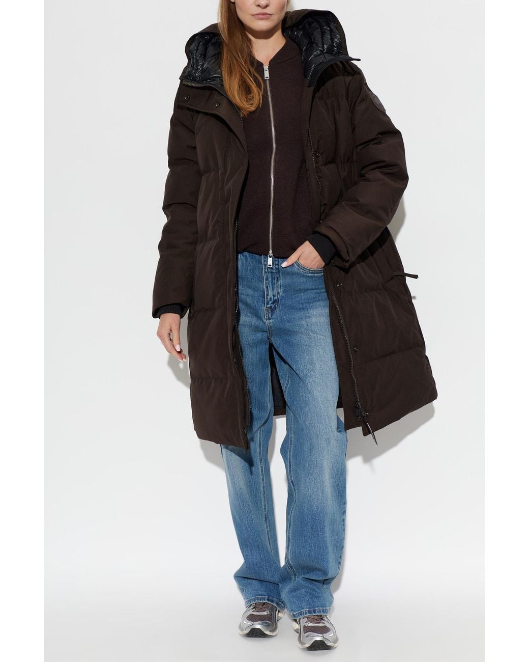Canada Goose Brown Louise Down Jacket
