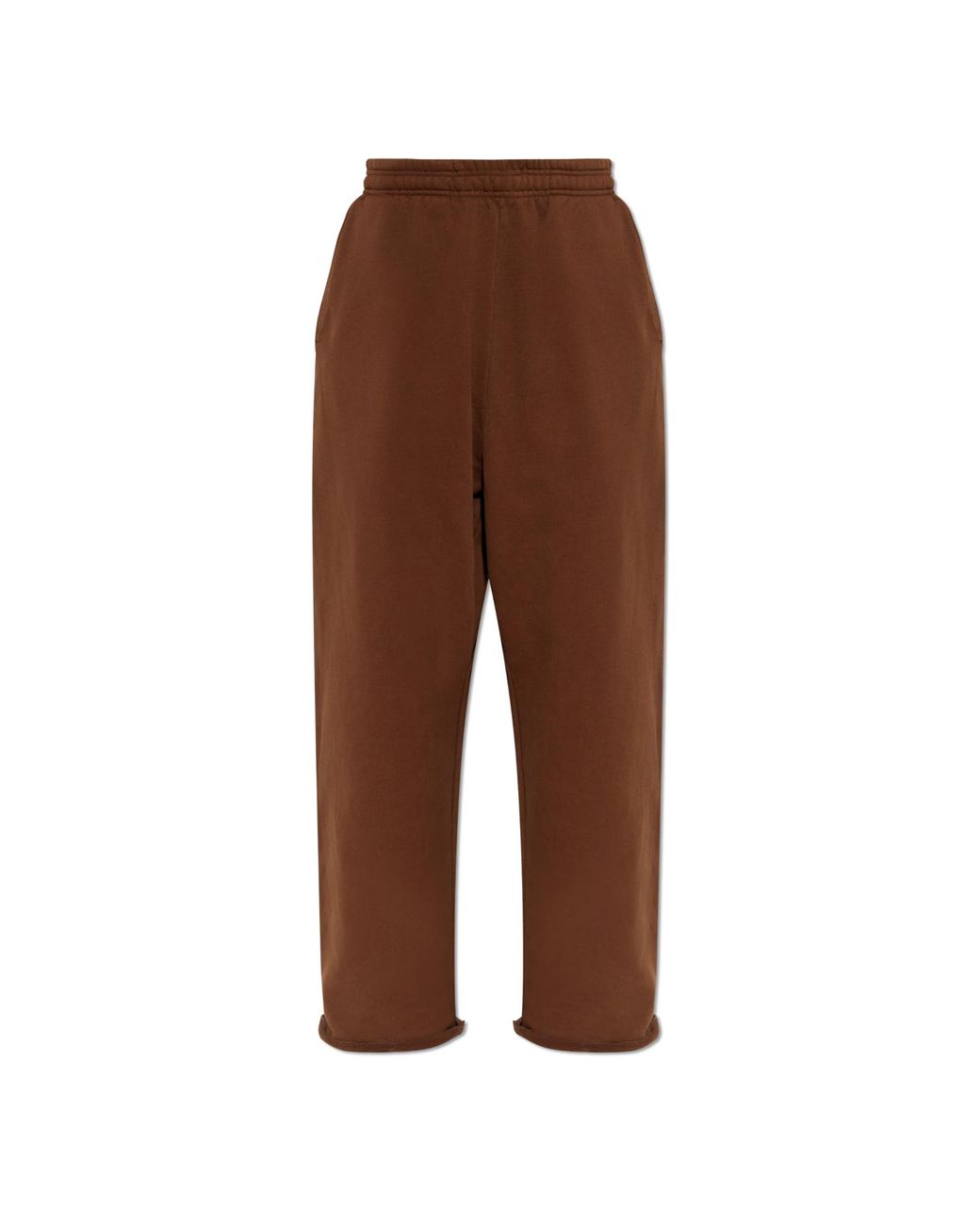 Entire studios Brown Cotton Sweatpants