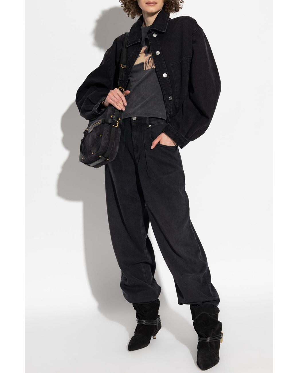 Isabel Marant Black Jeans 'Rodayna'