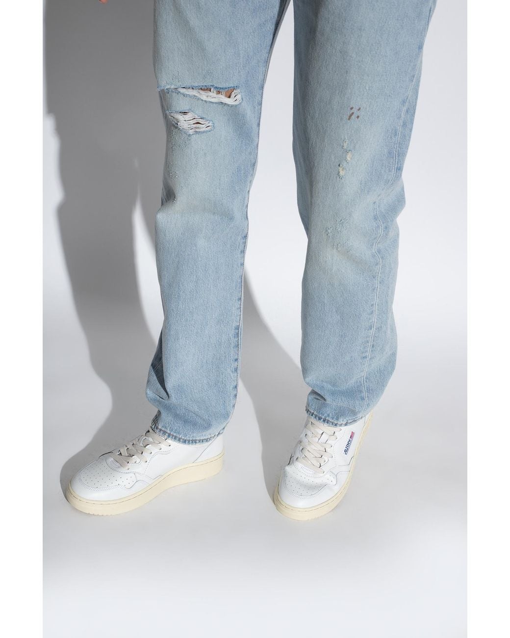 Autry White 'Aulm' Sneakers for men