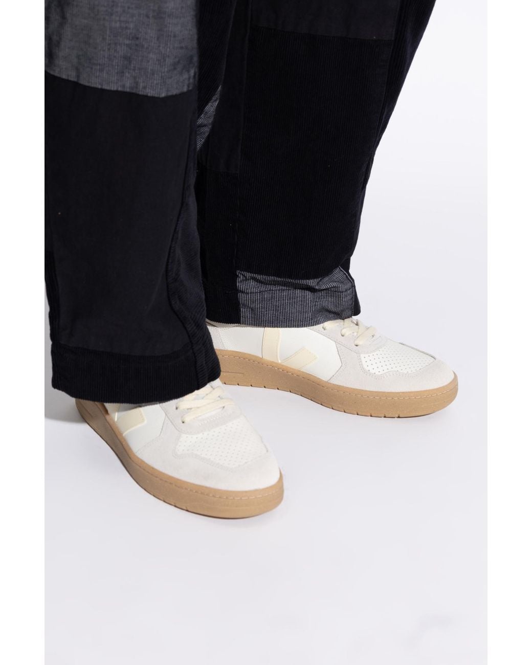 Veja White Sport Shoes "V-82" for men