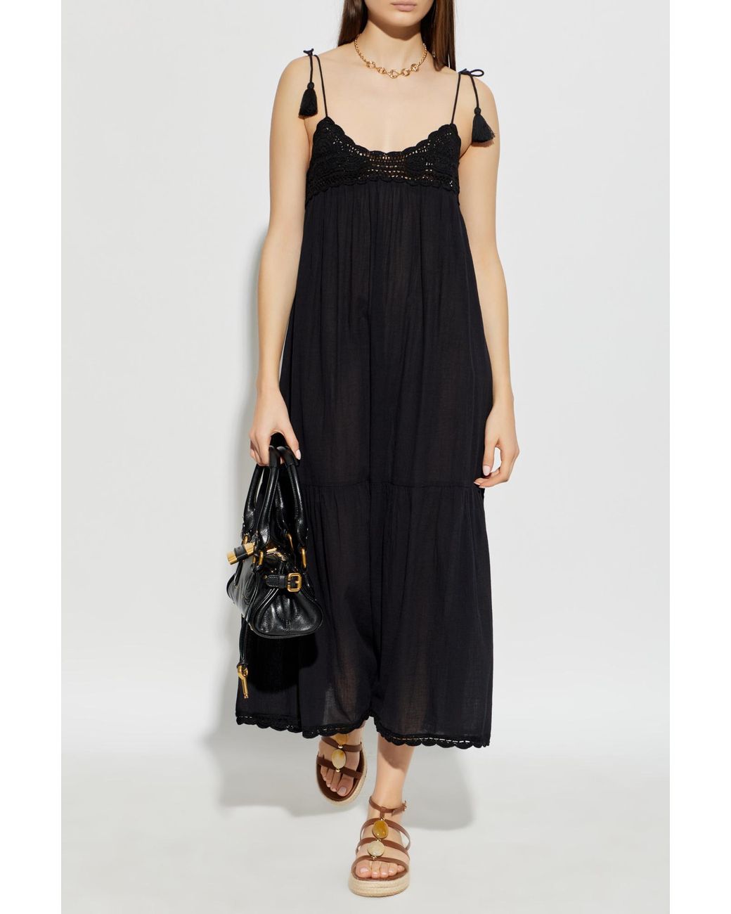 Ulla Johnson Black Dress 'Linnea'