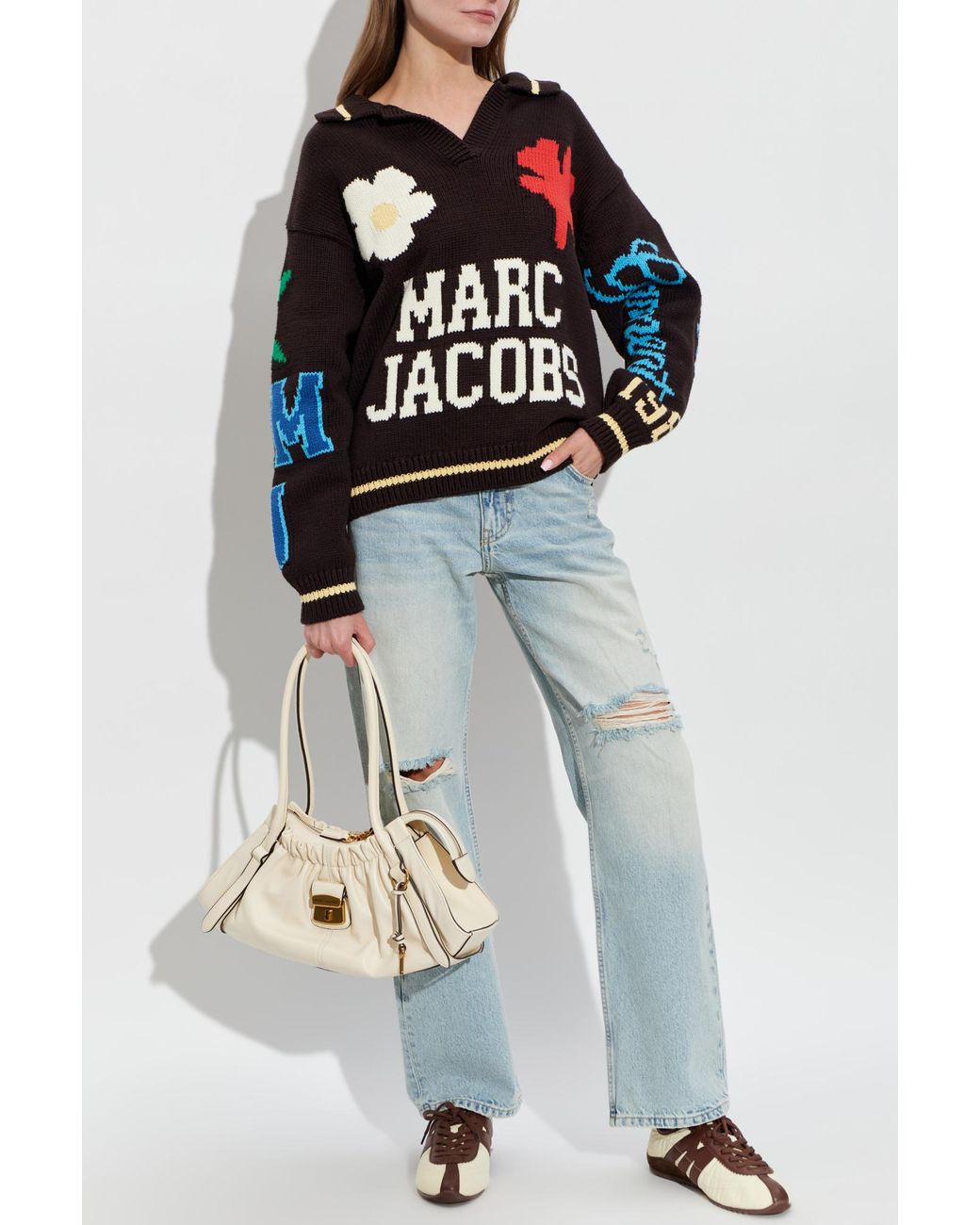 Marc Jacobs Blue Vintage-Effect Jeans