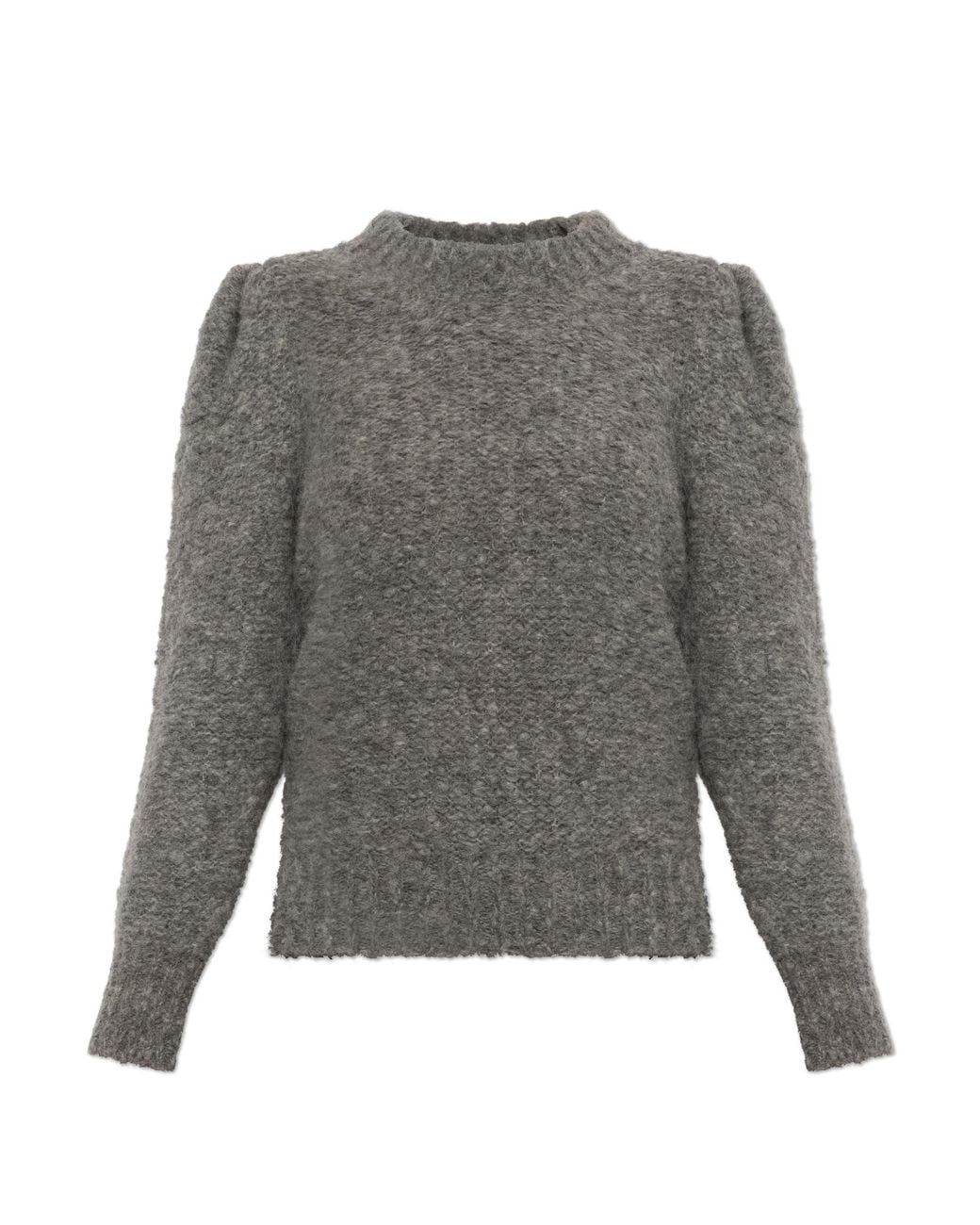 Isabel Marant Gray Wool Sweater "Emma"