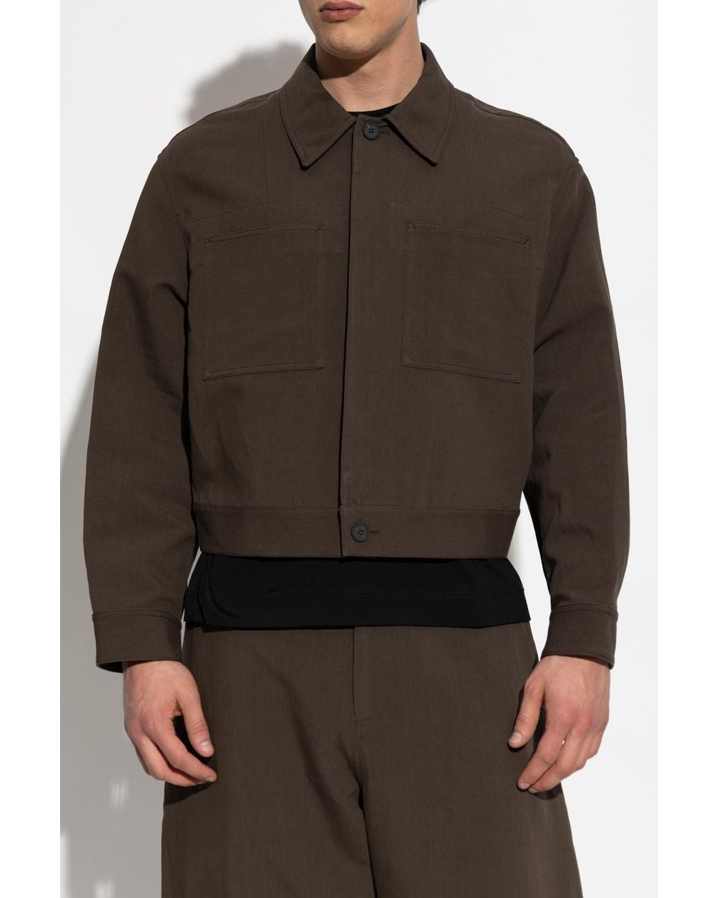 Studio Nicholson Brown 'Piper' Jacket for men